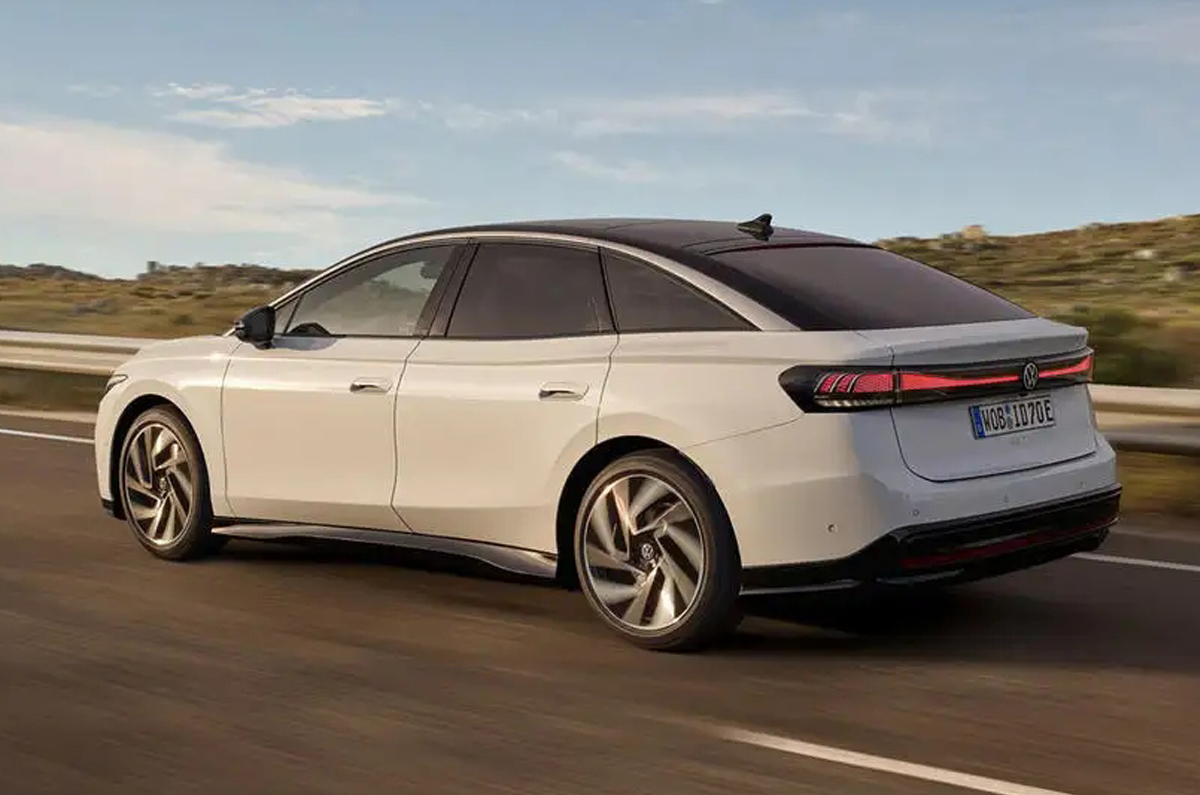 Volkswagen ID 7 rear  quarter